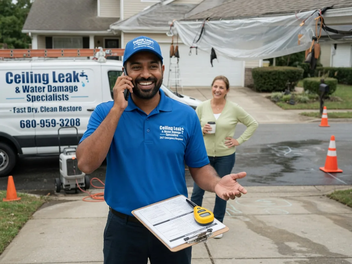 Ceiling Leak Cleanup Henryville, PA FAQs